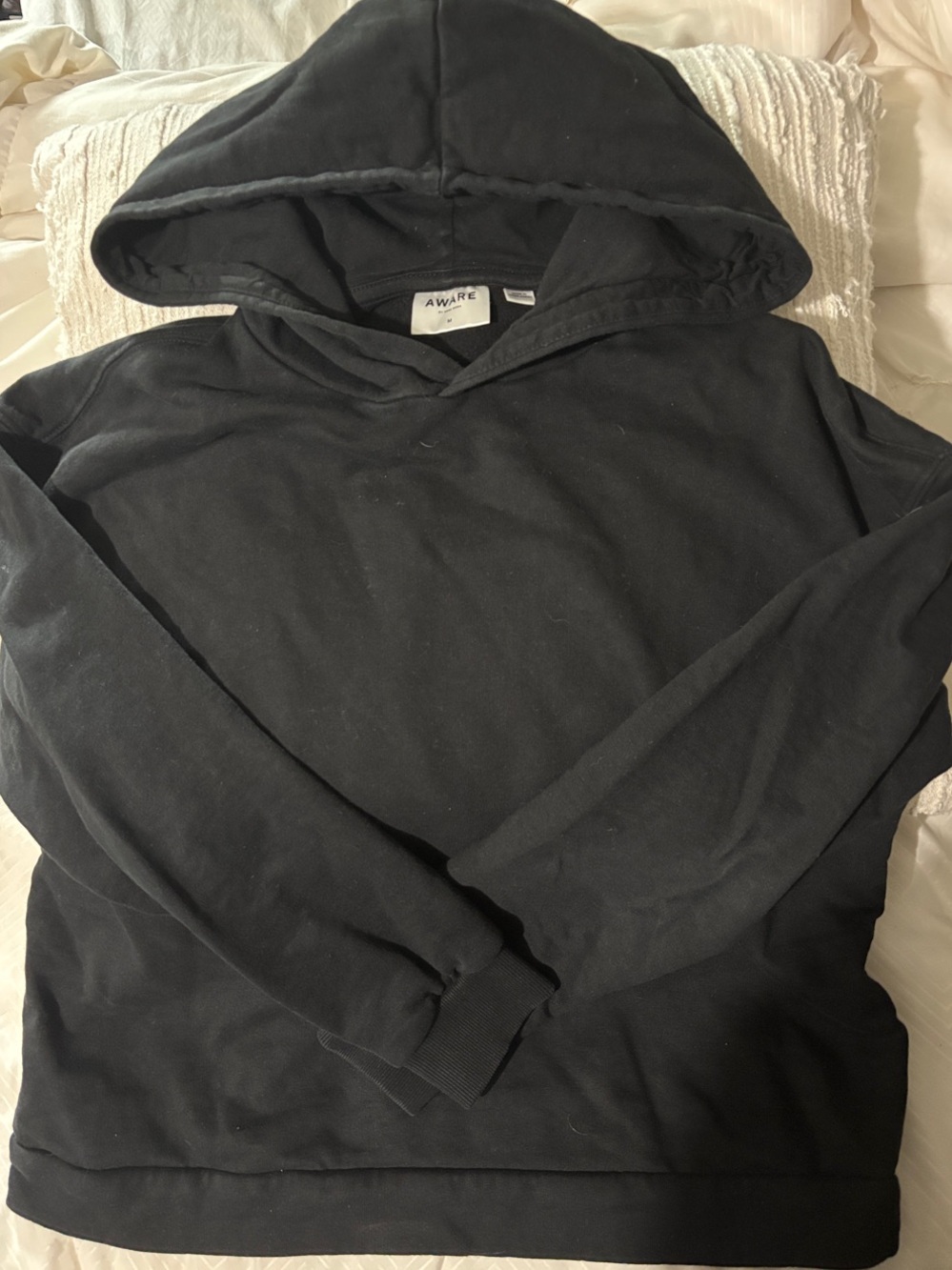 Vero Moda Black Hooded Sweatshirt (Hoodie)